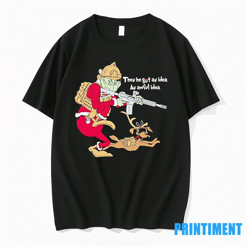 Operator Grinch They He Got An Idea An Awful Idea Tshirts Sweater