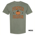 Orange Pumpkin Season Varsity Letter Comfort Colors 'NLB' T-Shirts