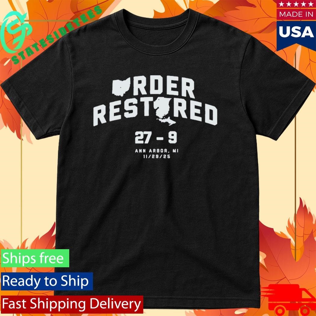 Order Red Nov 29 2025 Ann Arbor Shirt Unisex , , , Long Sleeve Tee