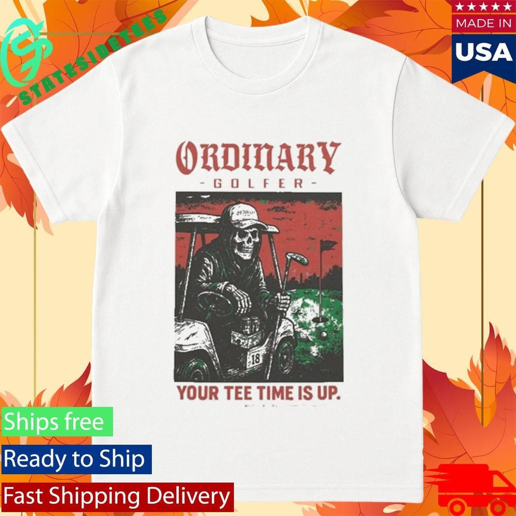 Ordinary Golfer Time Is Up Unisex , , , Long Sleeve Tee