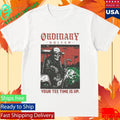 Ordinary Golfer Time Is Up Unisex , , , Long Sleeve Tee