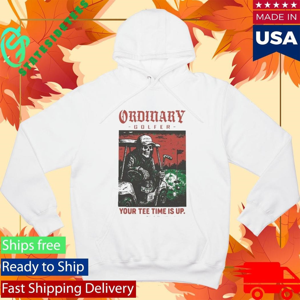 Ordinary Golfer Time Is Up Unisex , , , Long Sleeve Tee
