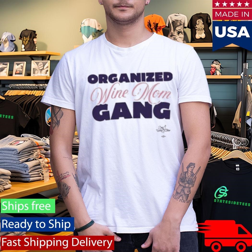 Organized Wine Mom Gang Unisex , , , Long Sleeve Tee