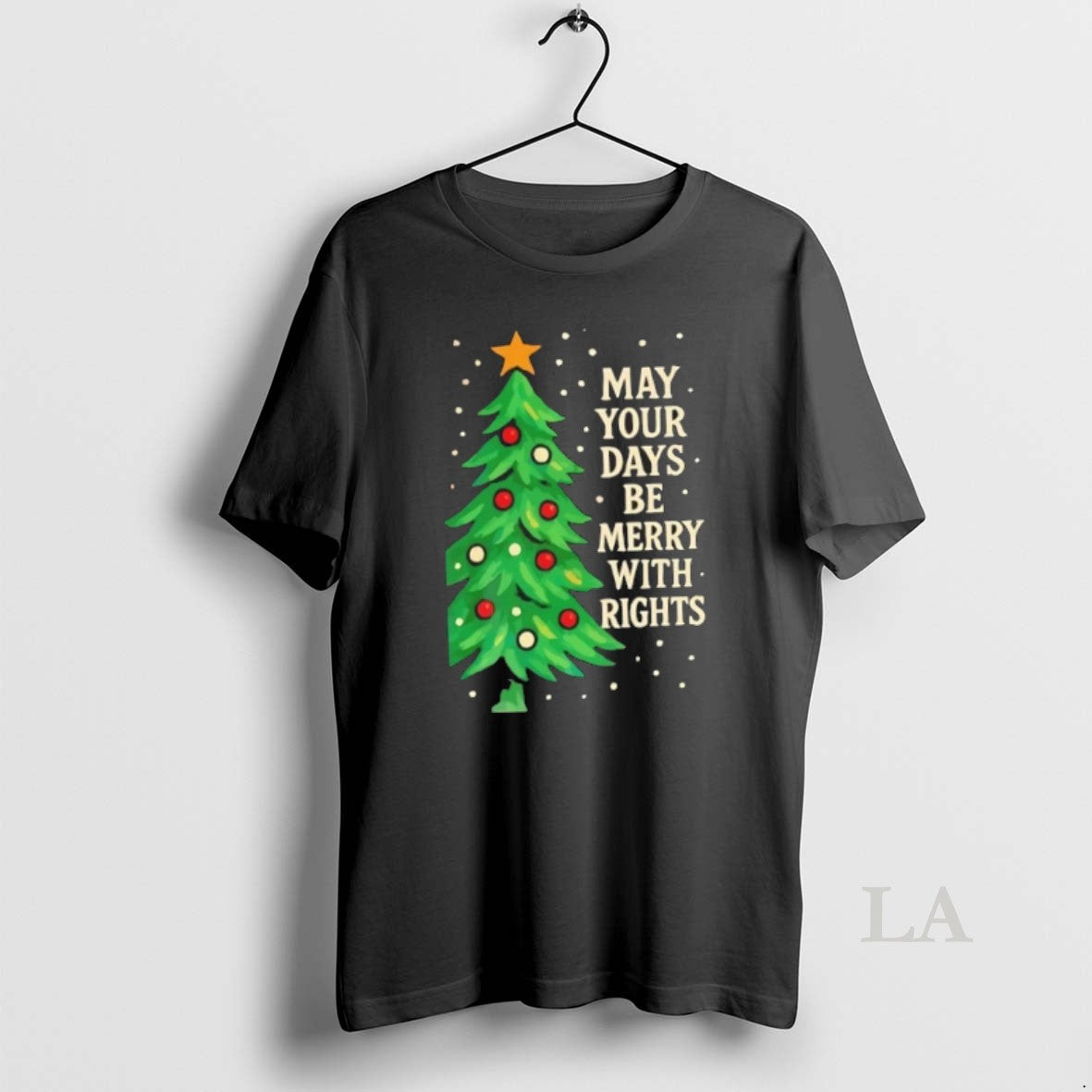 Original 2025 May Your Days Be Merry Rights Tree