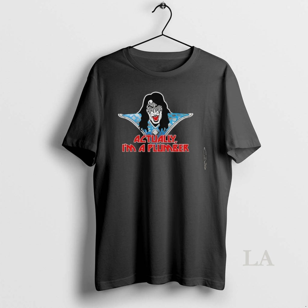 Original Ace Frehley Actually Im A Plumber Long Sleve