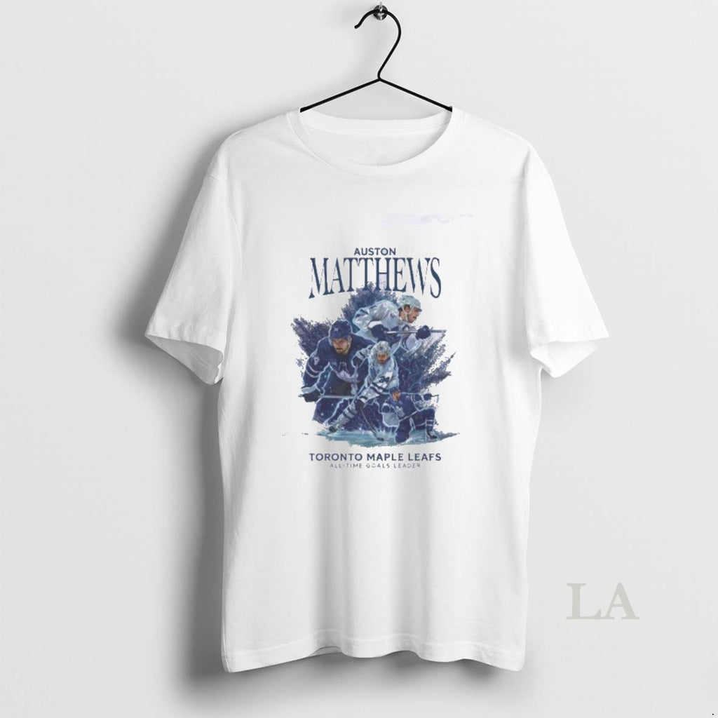 Original Auston Matthews Toronto Maple Leafs All Time Goals Leader