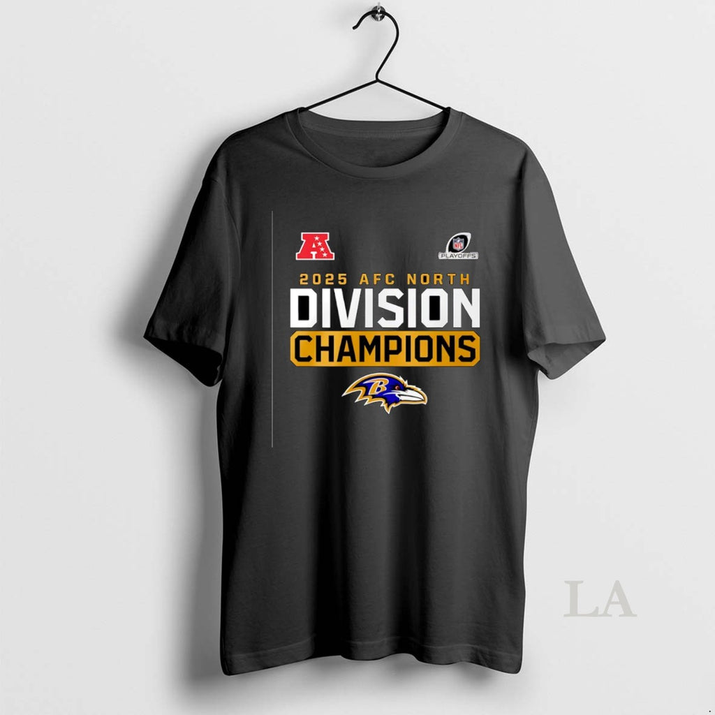 Original Baltimore Ravens 2025 Afc North Division Champions