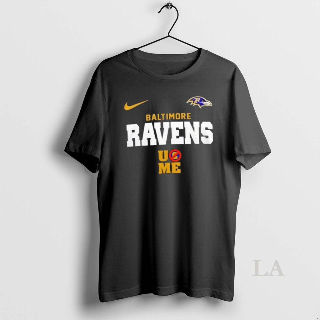 Original Baltimore Ravens X Ucme John Cena Never Give Up 2 Sided