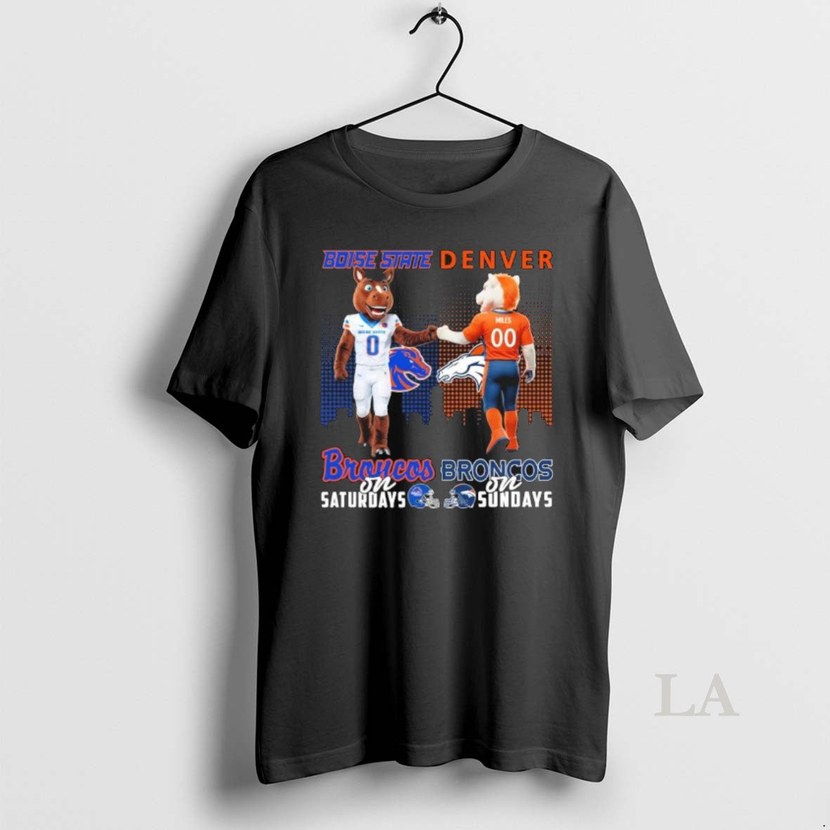 Original Boise State Vs Broncos Mascot Saturdays Sundays