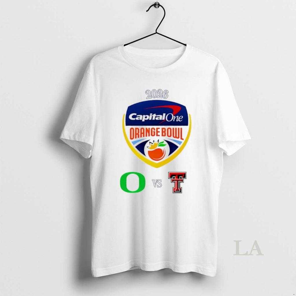 Original Capital One Orange Bowl 2026 Oregon Vs Texas Tech