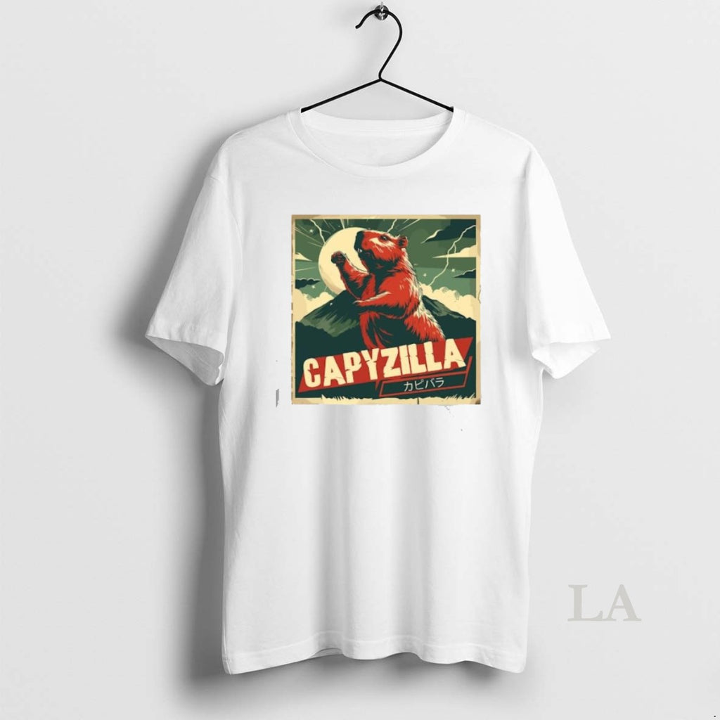 Original Capybara Funny Capybara Rodent Catzilla