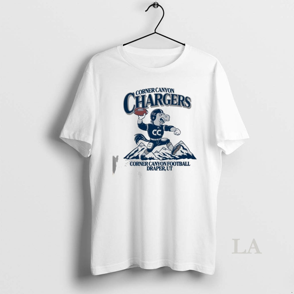 Original Corner Canyon Chargers Football Mascot 2025