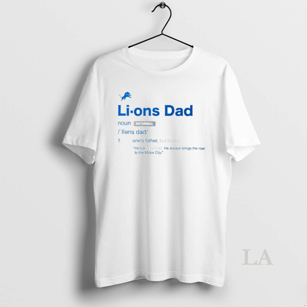 Original Detroit Lions Dad Definition Ornaments