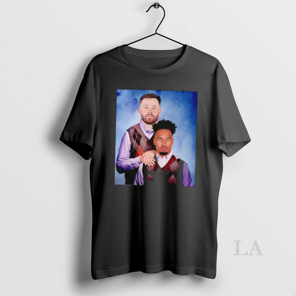 Original Emeka Egbuka Baker Mayfield Football Tampa Step Brothers
