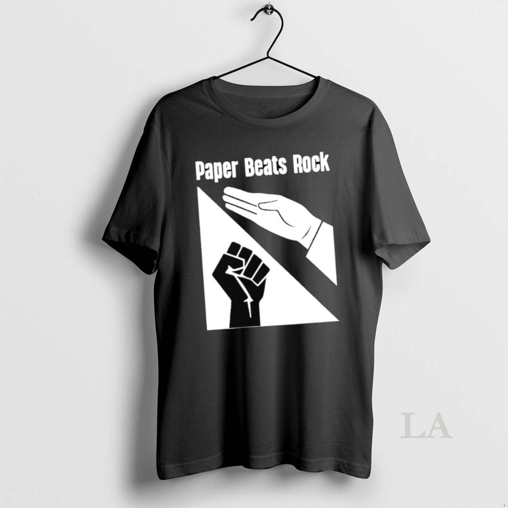 Original Hands Paper Beats Rock Logo