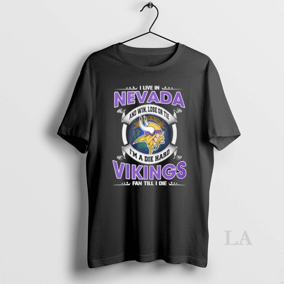 Original I Live Nevada Win Lose Tie Im Die Hard Minnesota