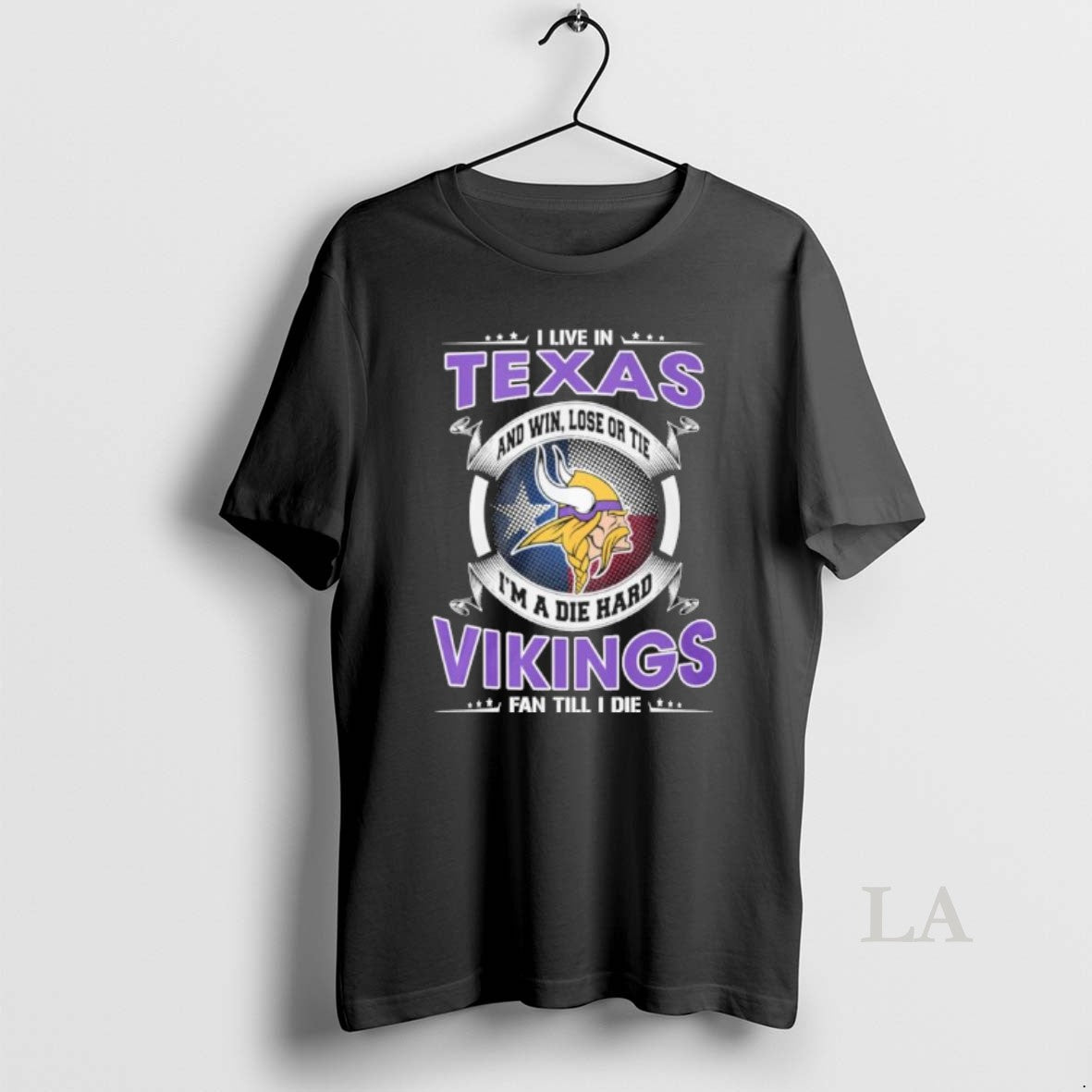 Original I Live Texas Win Lose Tie Im Die Hard Minnesota
