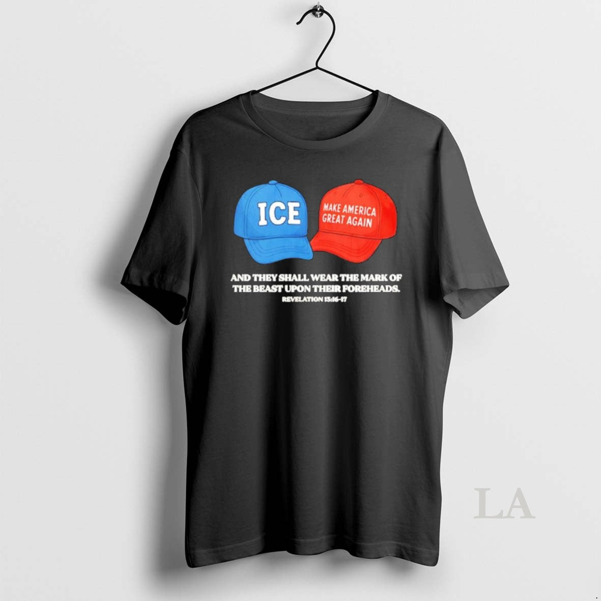 Original Ice Maga Hat They Shall Mark Beast Upon