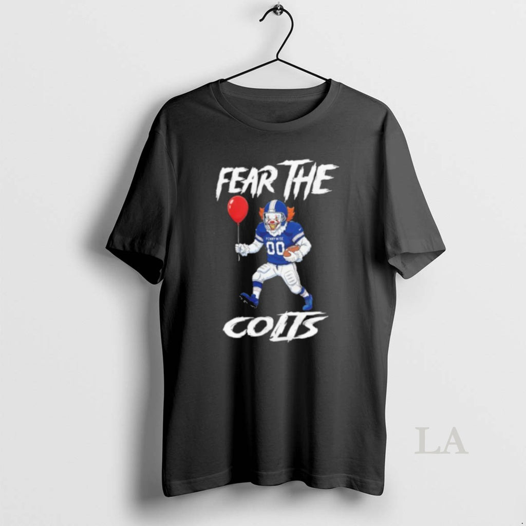 Original Indianapolis Colts Logo Fear The Pennywise