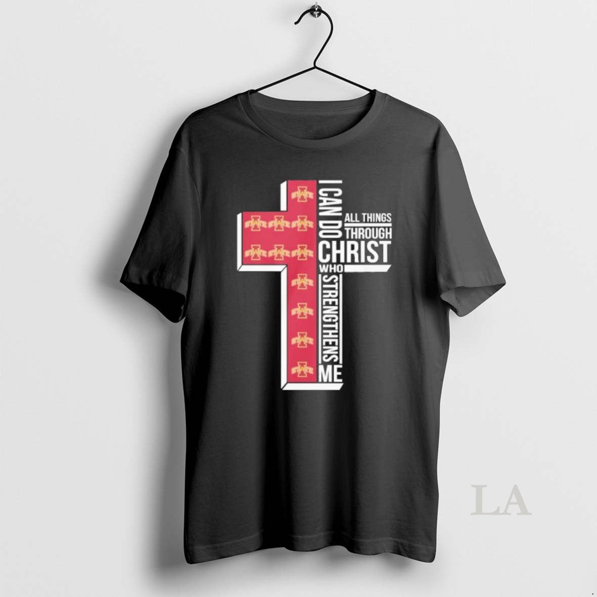 Original Iowa State Basketball Logo I Can Do All Things Through Christ Who Strengthens Me