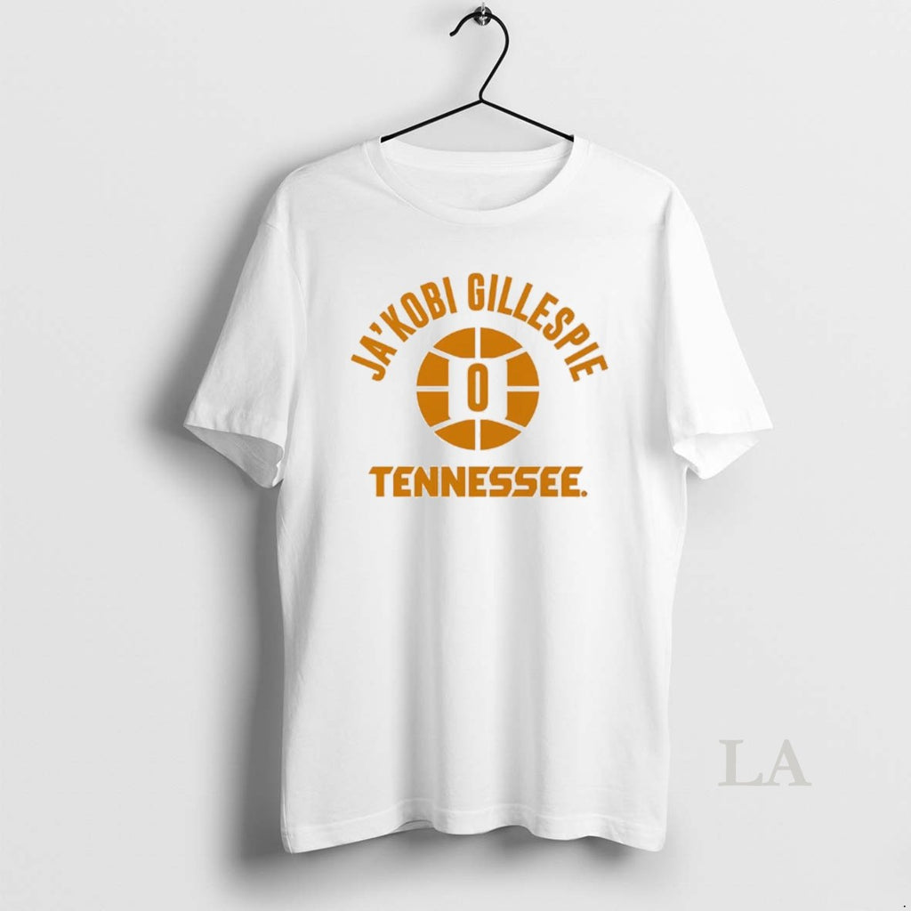 Original Jakobi Gillespie Tennessee Volunteers Basketball Name And Number 0 Ball