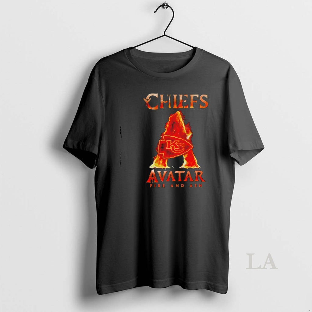 Original Kc Chiefs X Avatar Fire And Ash Logo