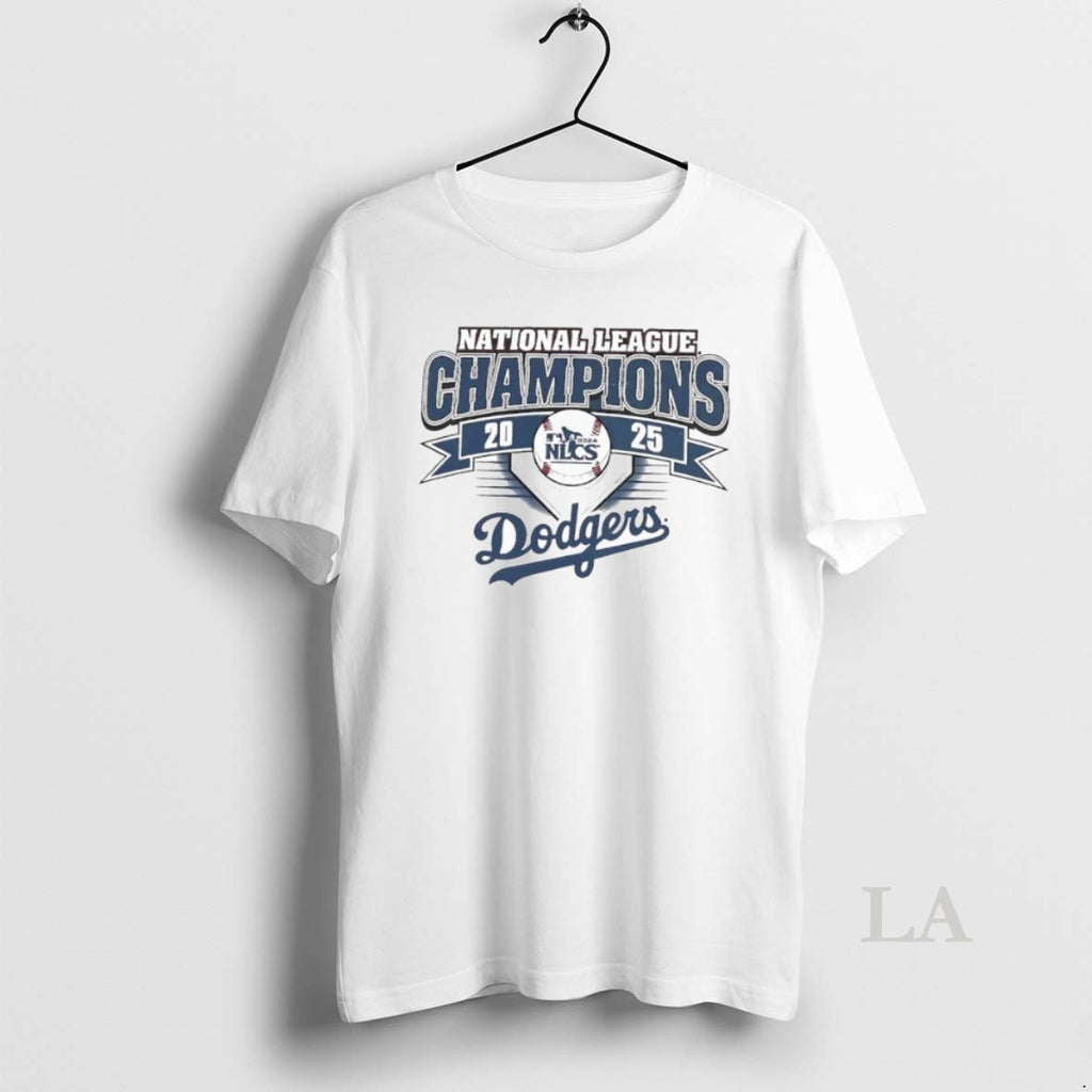 Original Los Angeles Dodgers 2025 National League Champions Banner