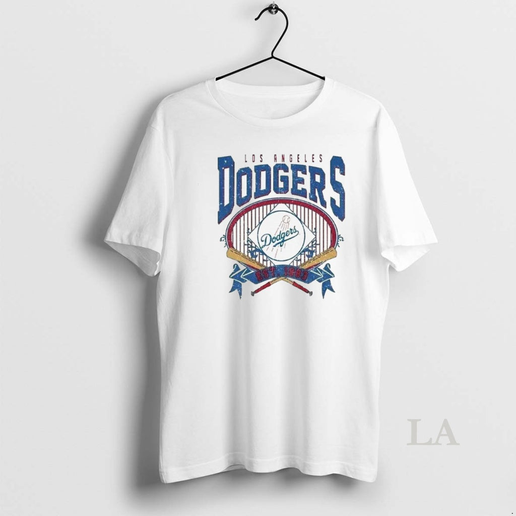 Original Los Angeles Dodgers Baseball Mlb Est 1883 Logo Vintage