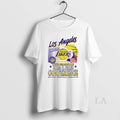 Original Los Angeles Lakers Nba Western Conference Logo Ball