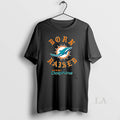 Original Miami Dolphins Football Born Raised Logo