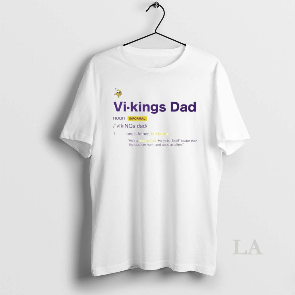 Original Minnesota Vikings Dad Definition Ornaments