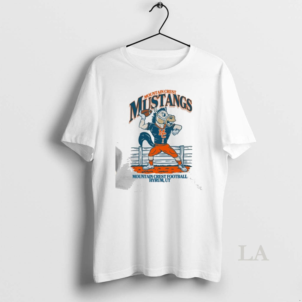 Original Mountain Crest Mustangs Football Mascot Hyrum Ut 2025