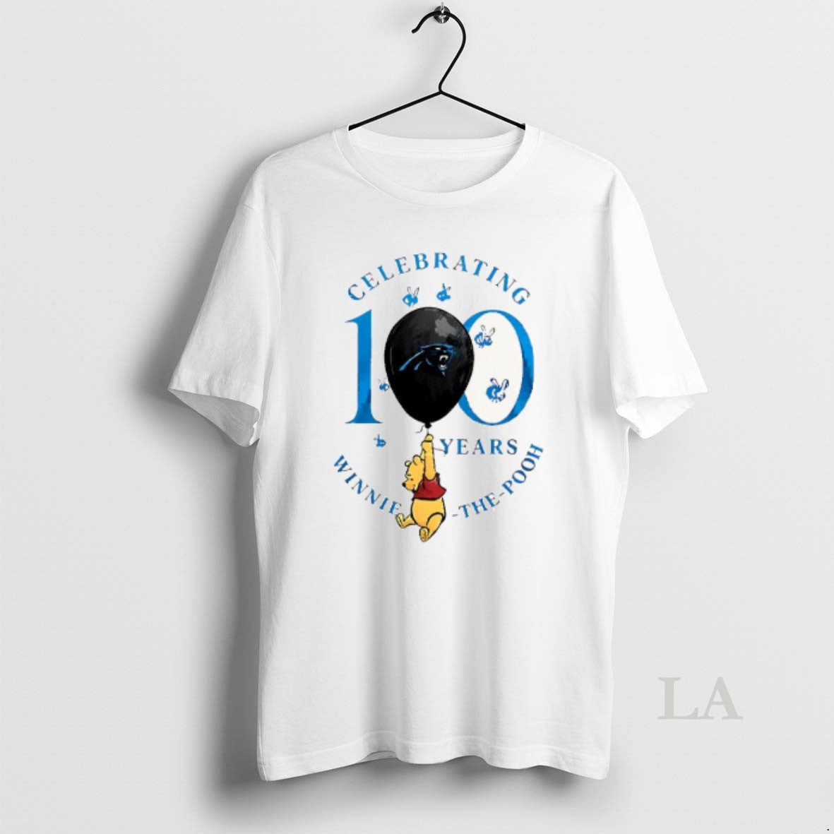 Original Nice Carolina Panthers X Winnie Pooh 100th Anniversary