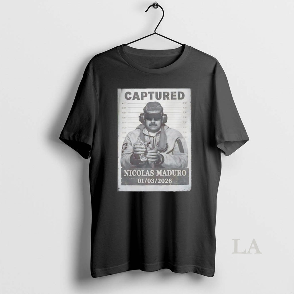 Original Nicolas Maduro Mugshot Captured Graphic