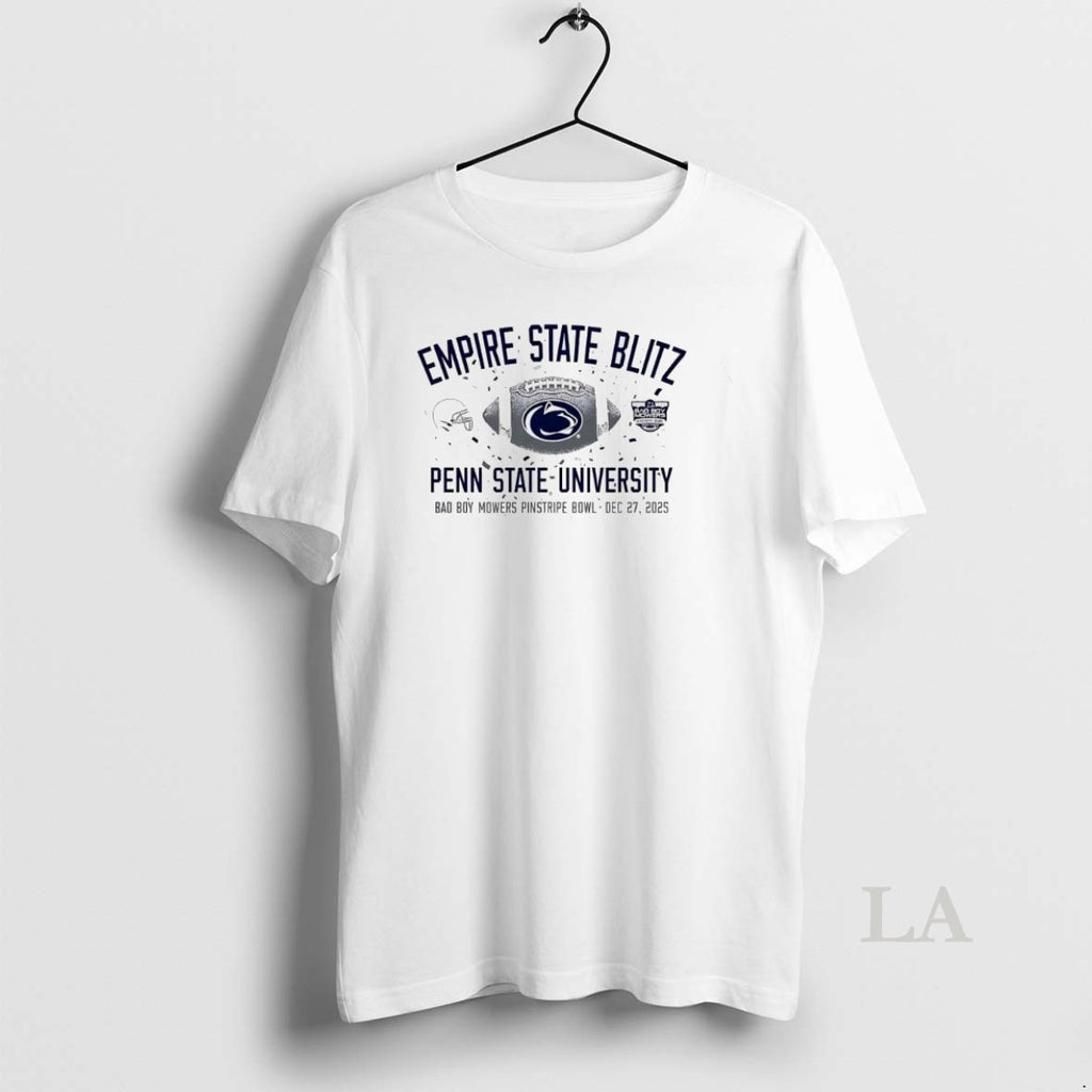 Original Penn State 2025 Pinstripe Bowl Champions Empire State Blitz