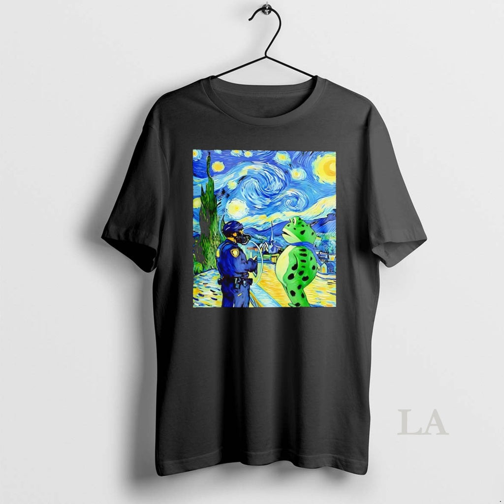 Original Polish Portland Frog Starry Night