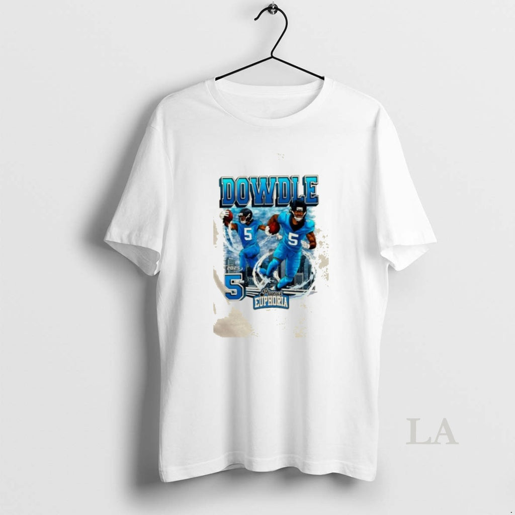 Original Rico Dowdle Carolina Panthers Football Graphic