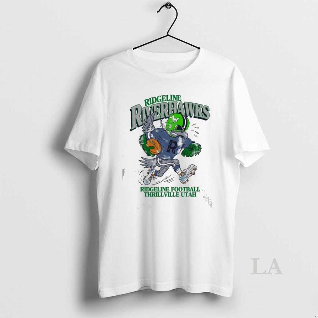 Original Ridgeline Riverhawks Thrillville Football Mascot 2025