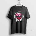 Original Ripped Chest Skull Deep Minnesota Twins Till Grave