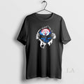 Original Ripped Chest Skull Deep Texas Rangers Till Grave