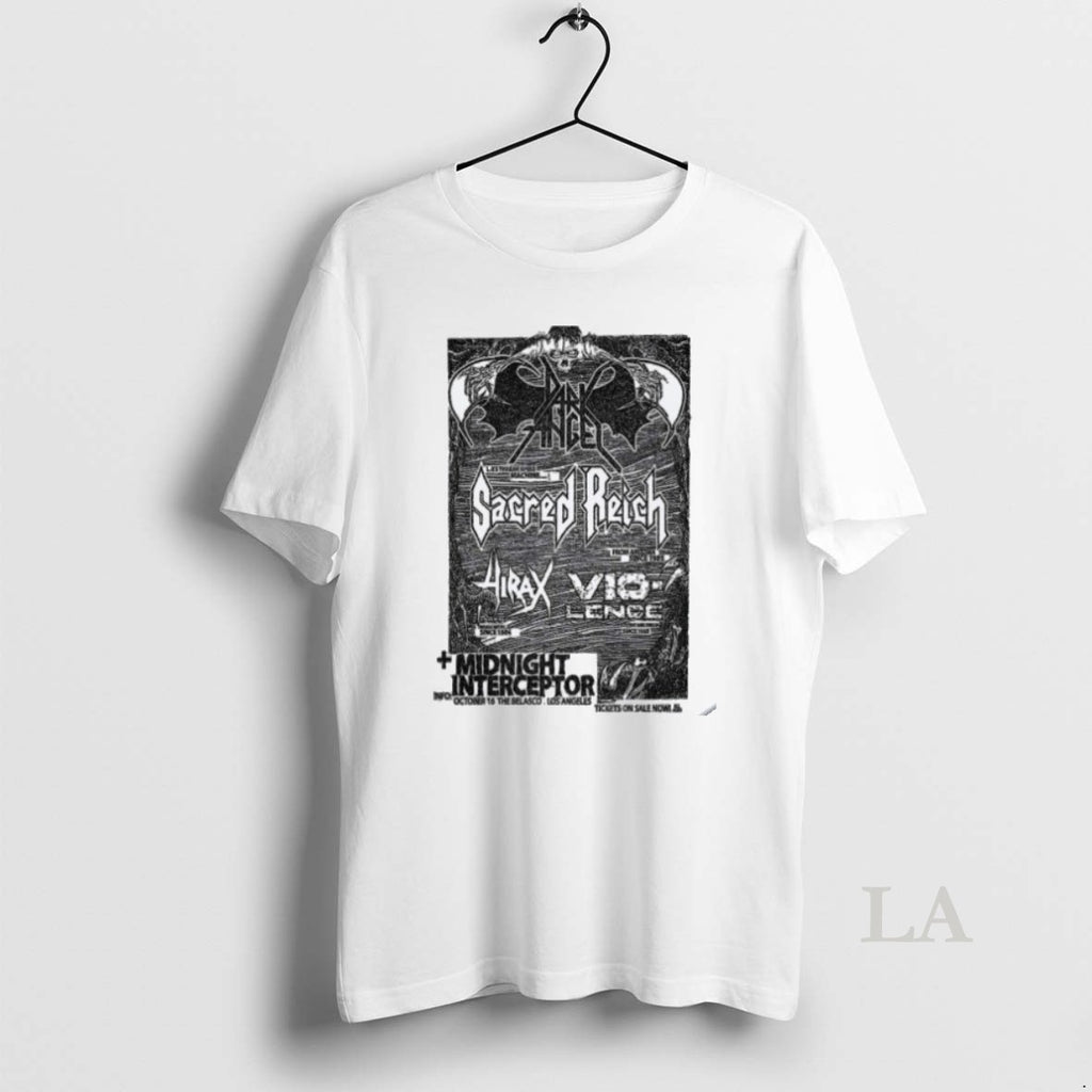 Original Sacred Reich Oct 16 2025 The Belasco Midnight Interceptor