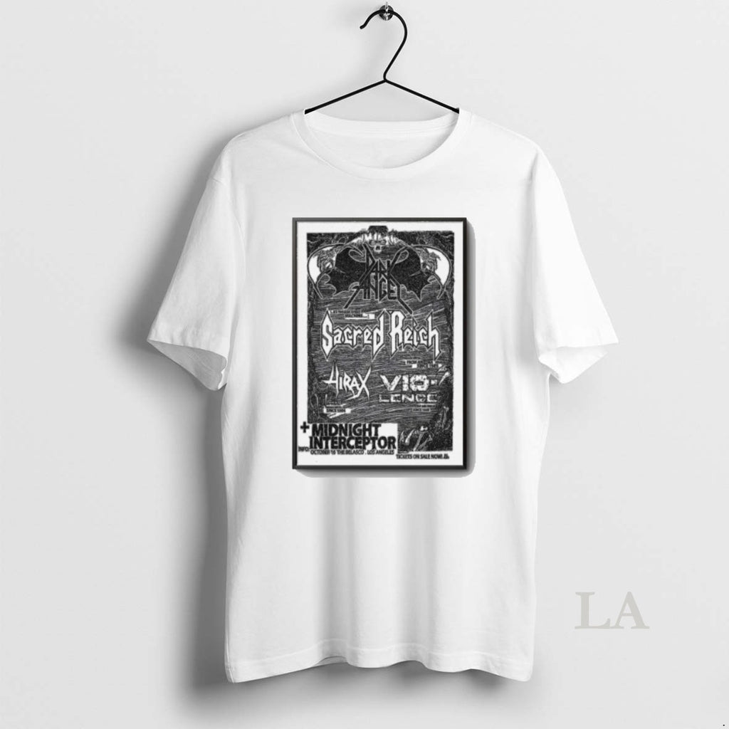 Original Sacred Reich Oct 16 2025 The Belasco In Los Angeles Ca