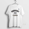 Original Sergei Bobrovsky 72 Florida Panthers Hockey Name Number Circle