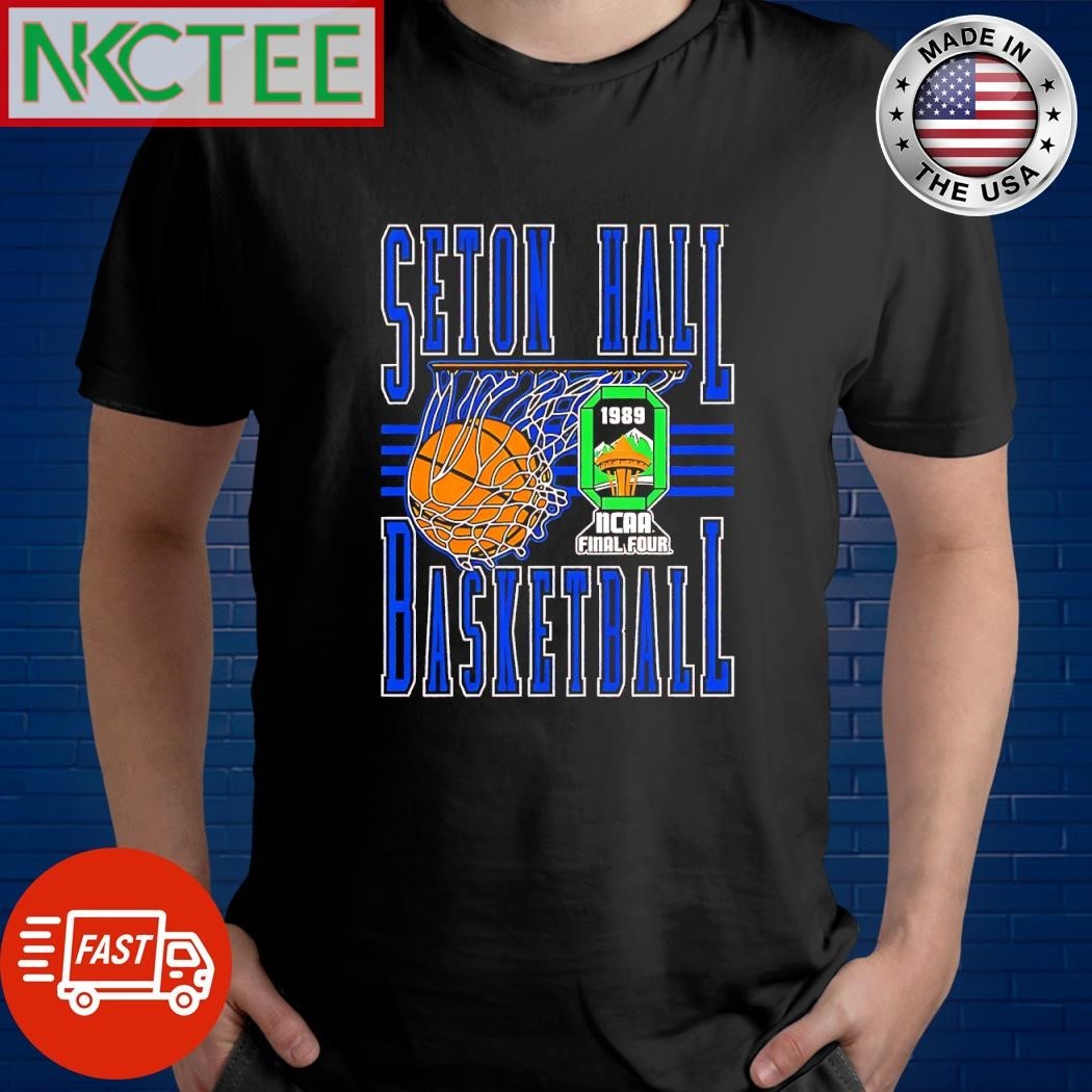 Original Seton hall 1989 ncaa final four basketball shirt Unisex , , , Long Sleeve Tee