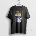 Original Skull Wearing Cap Pittsburgh Panthers Us Flag