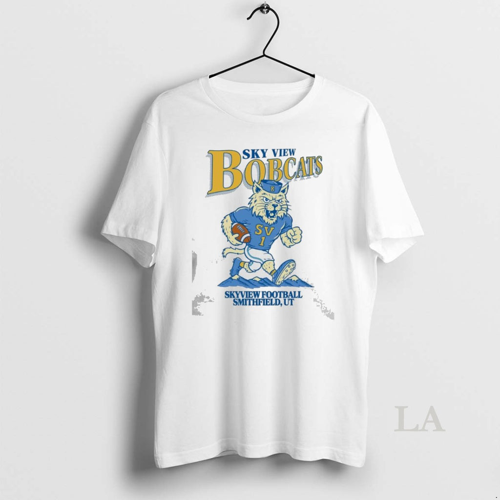 Original Sky View Bobcats Football Mascot 2025
