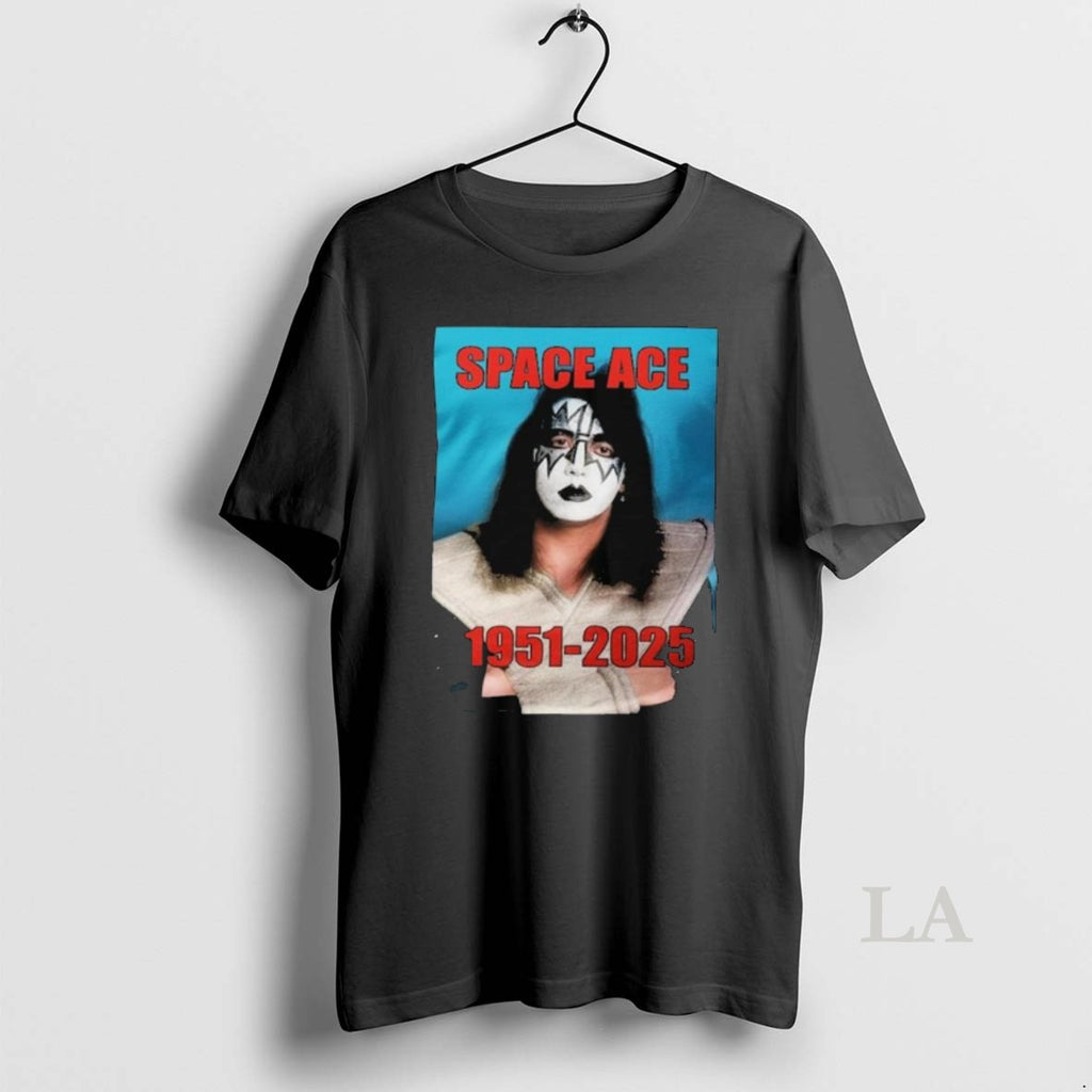 Original Space Ace Tribute Ace Frehley 1951 2025 Memorial Long Sleve