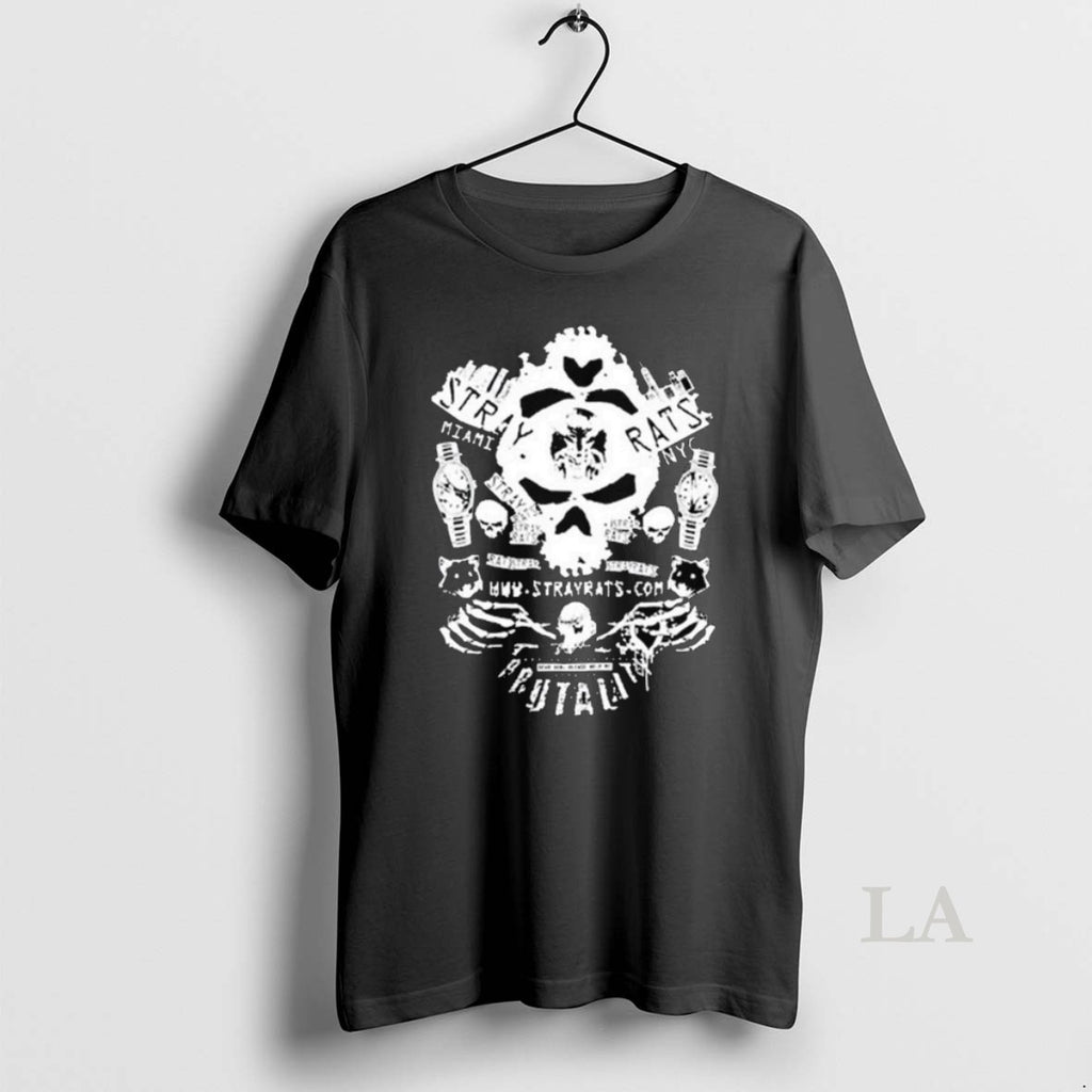Original Stray Rats Brutality Miami Nyc Long Sleve