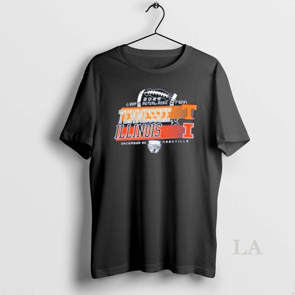 Original Tennessee Volunteers Vs Illinois Fighting Illini Football 2025 Music City Bowl Dec 30