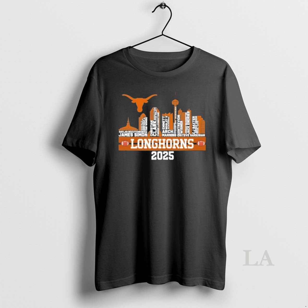 Original Texas Longhorns Typo 2025 Logo City Vintage